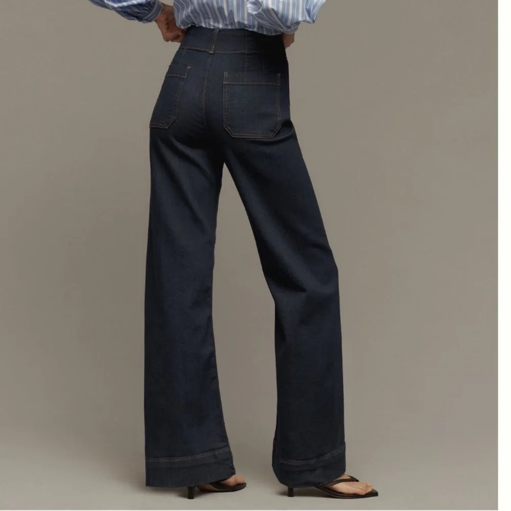Colette Full-length wide leg pant by Maeve 29P - Picture 2 of 2